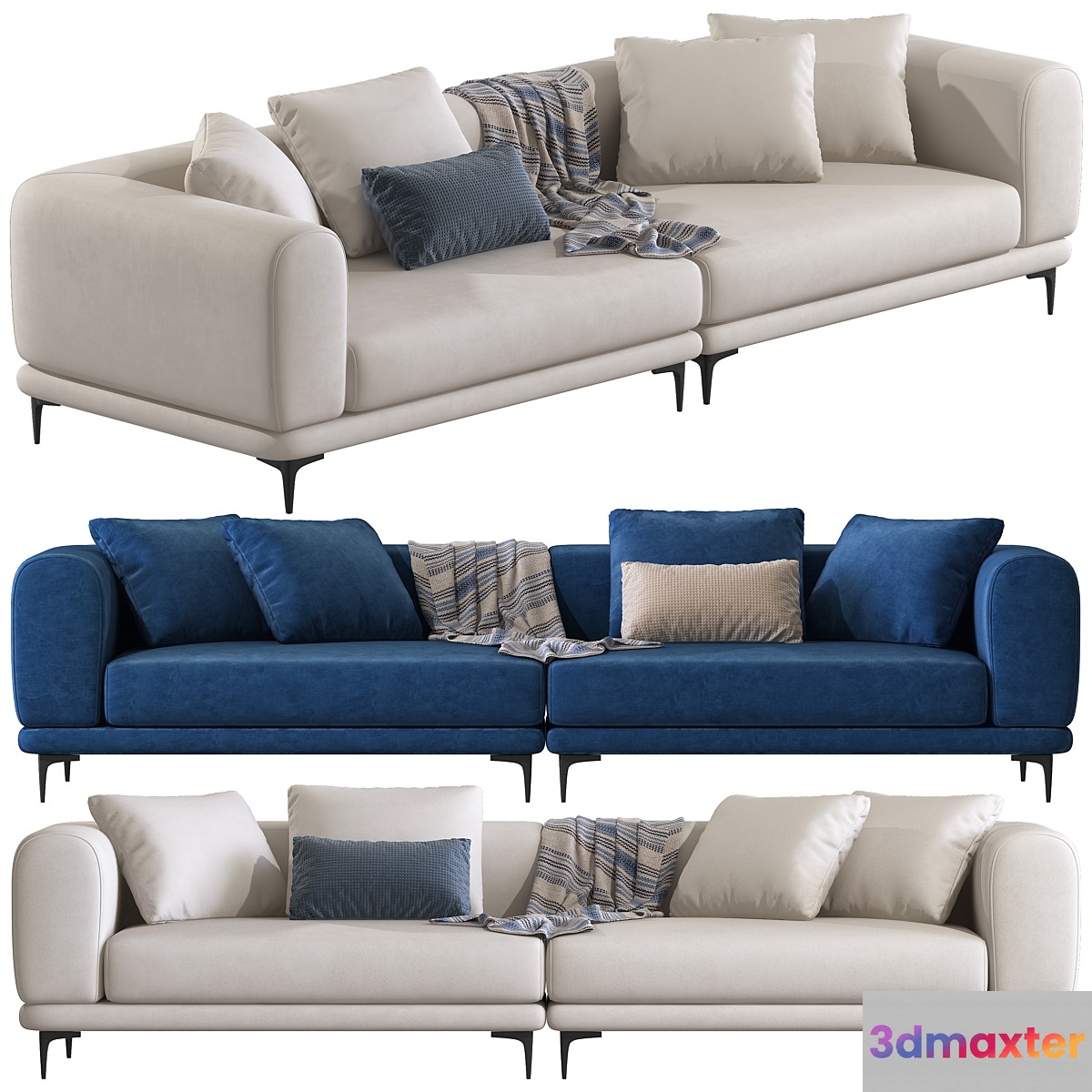 Kaseta Upholstered Sofa