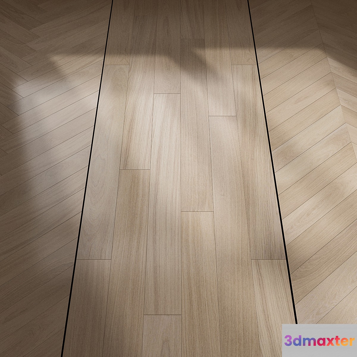 Parquet Oak ALBATROS - No.2 3D Max