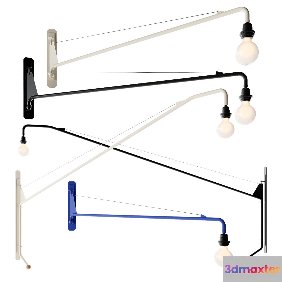VITRA POTENCE & PETITE POTENCE 3D Max