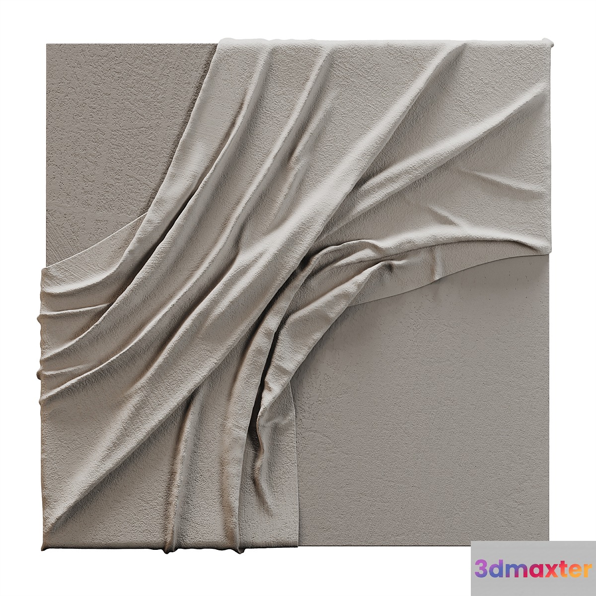 Decorative panel on the wall 10 3D Max