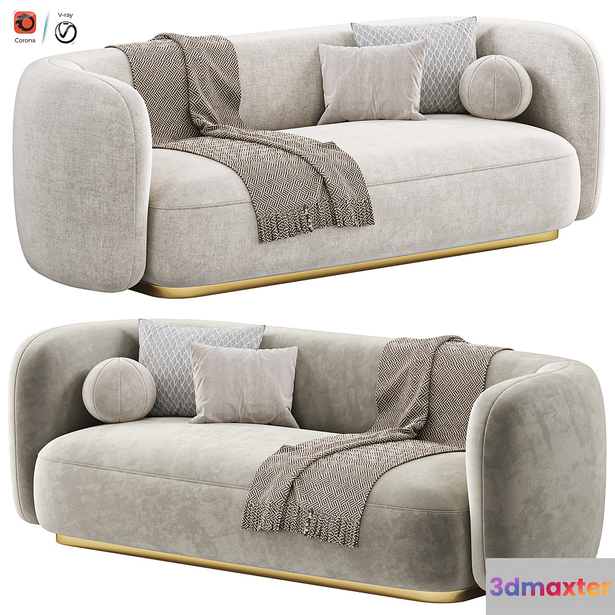 Sofa roxy by eichholtz