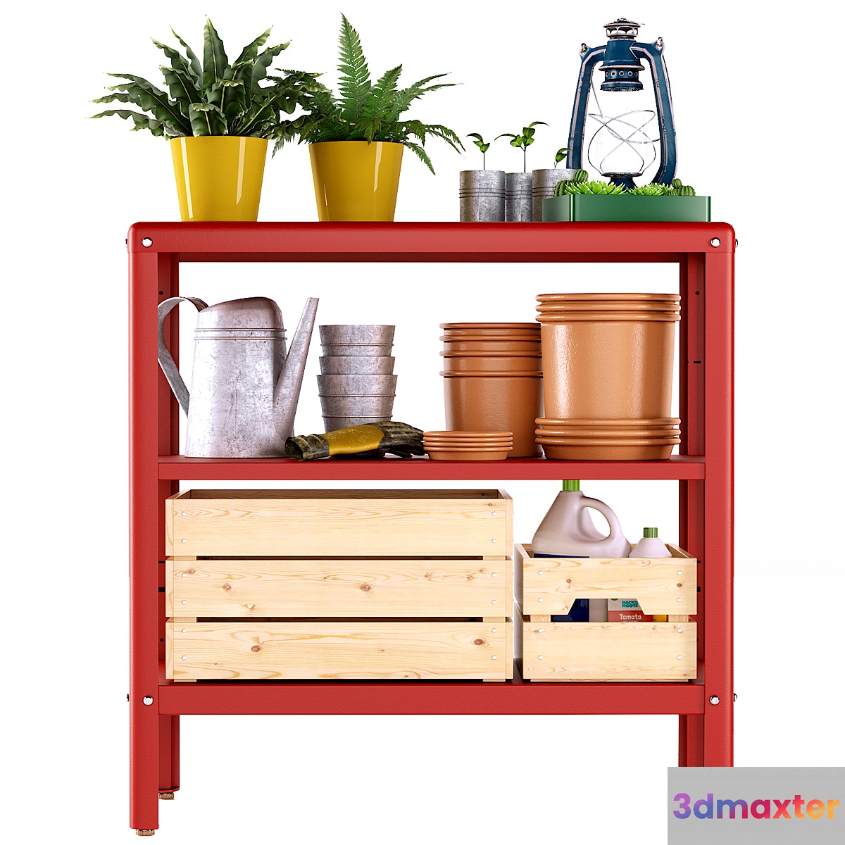 KOLBJORN bookcase | IKEA - No.2 3D Max