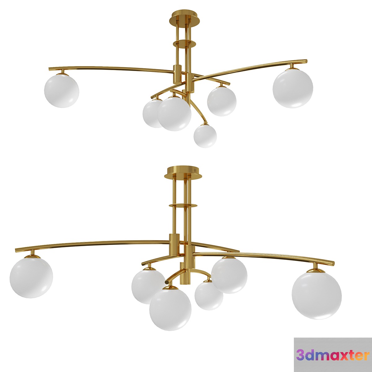 Ceiling chandelier MyFar Stacy 3D Max