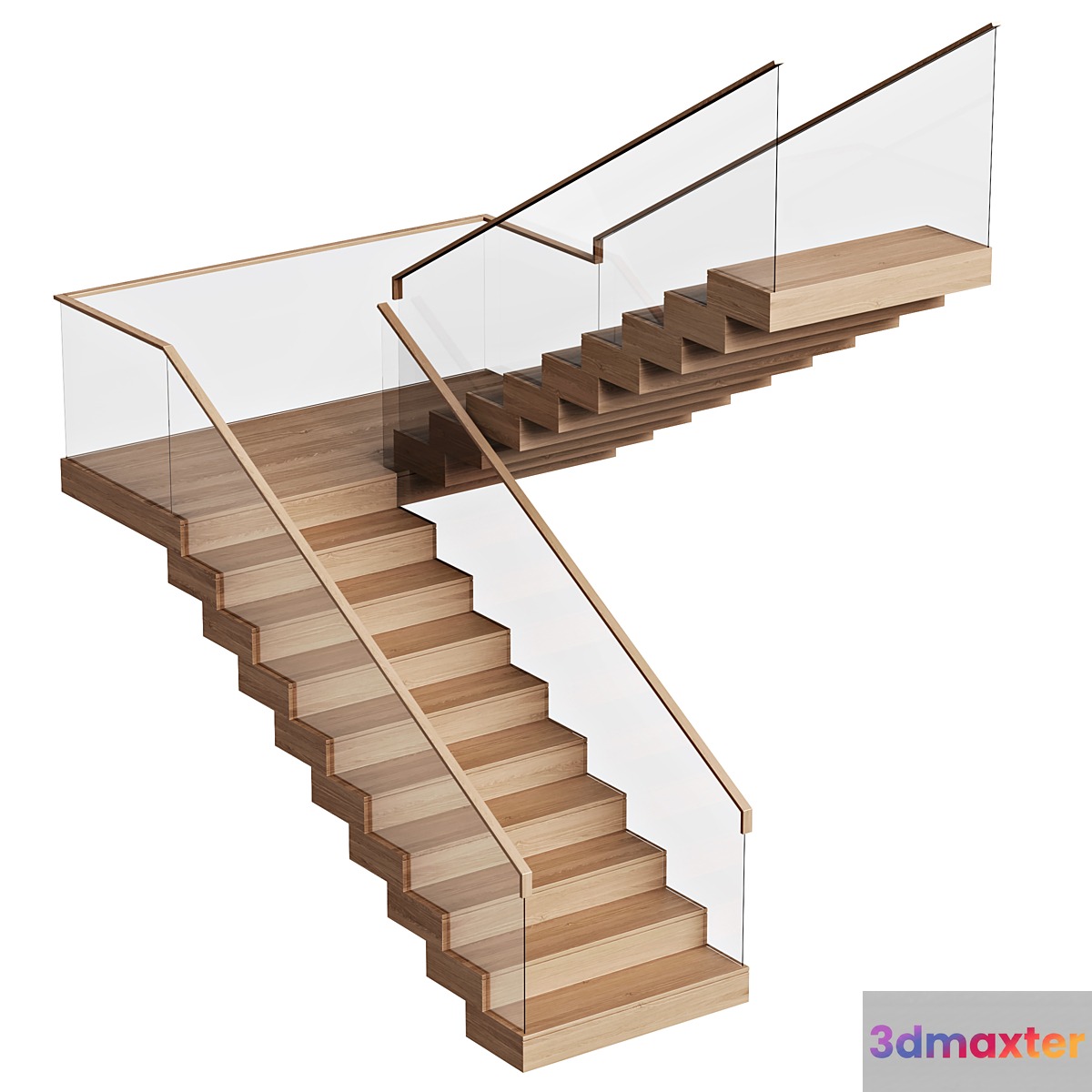 Stairs wooden