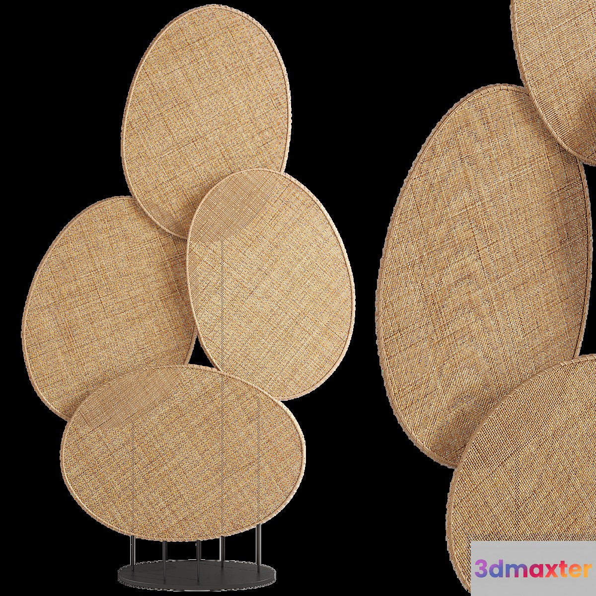 Canopee Woven Rattan Screen La Redoute