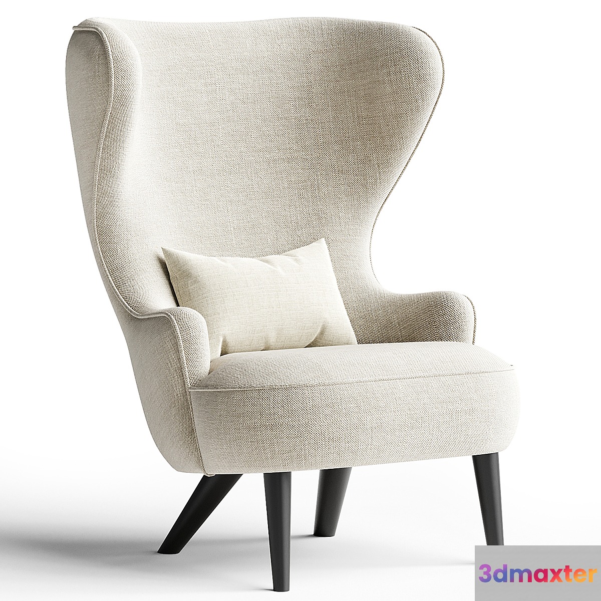 :TOM DIXON WINGBACK MICRO CHAIR 3D Max