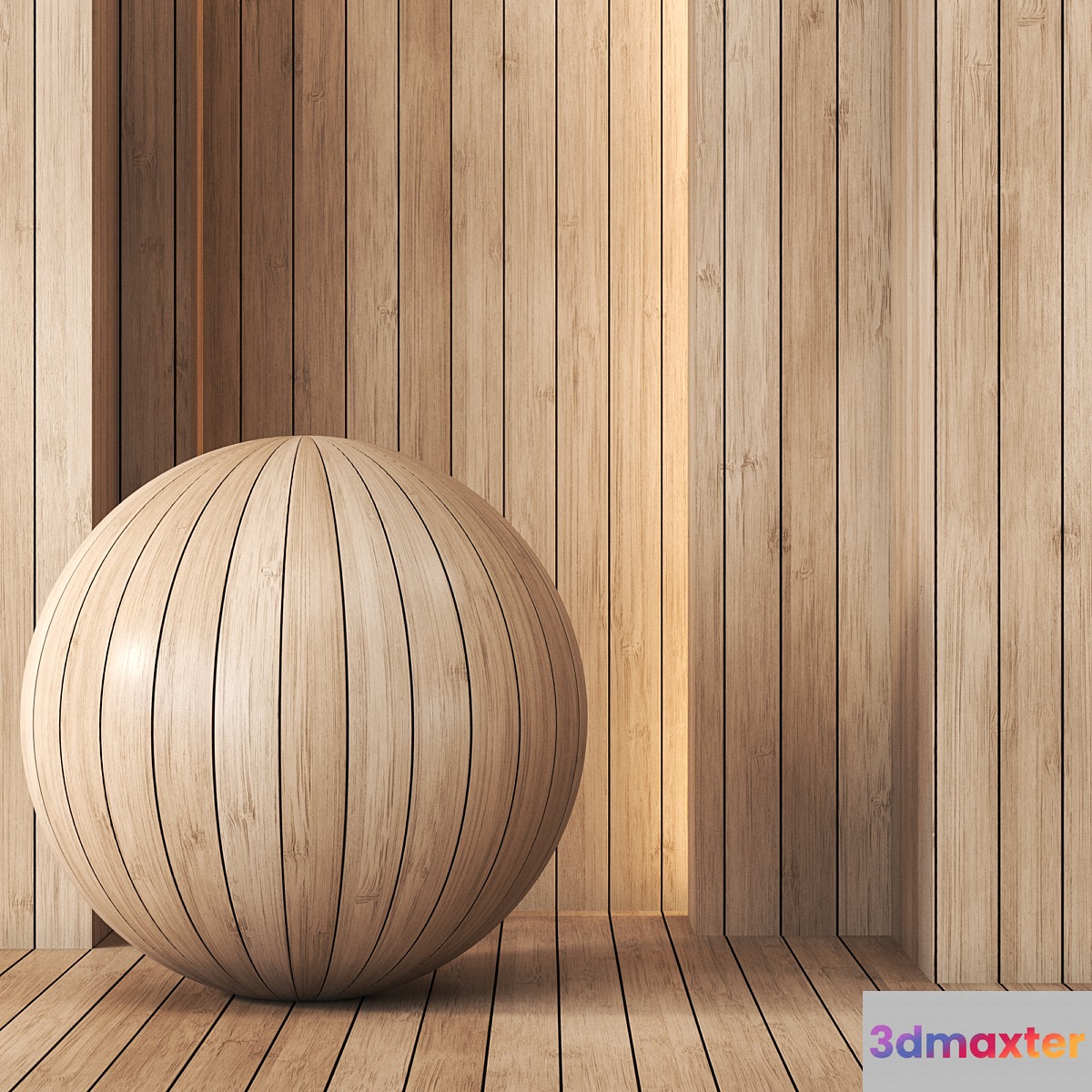 2 Plank Wood Texture 4K - Seamless 3D Max