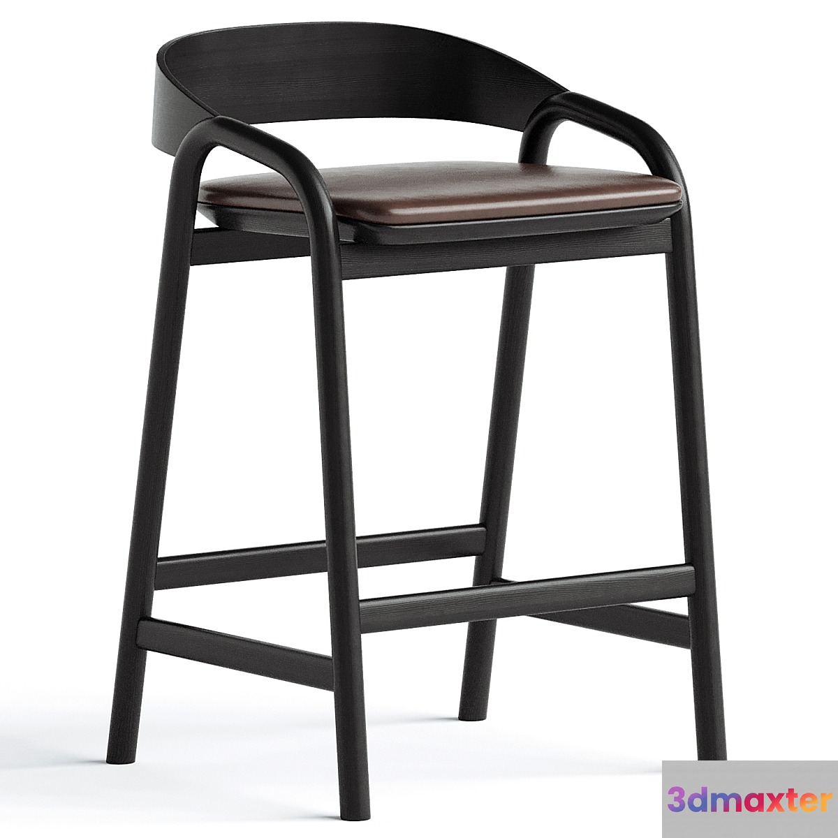 Inlay Counter Stool 3D Max