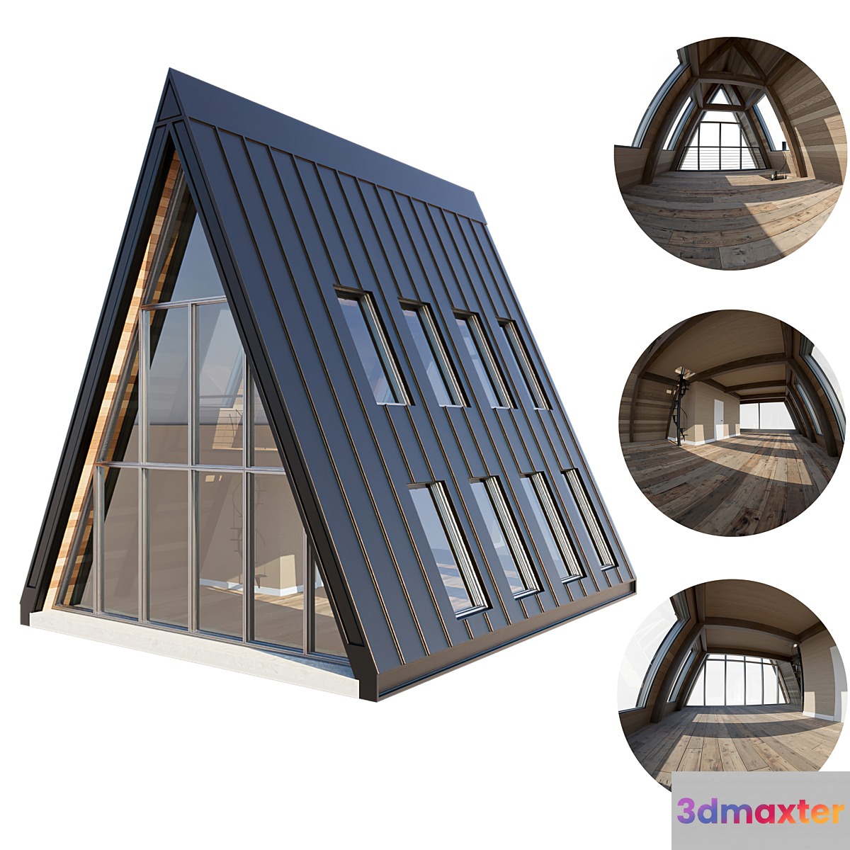 A-Frame Forest House