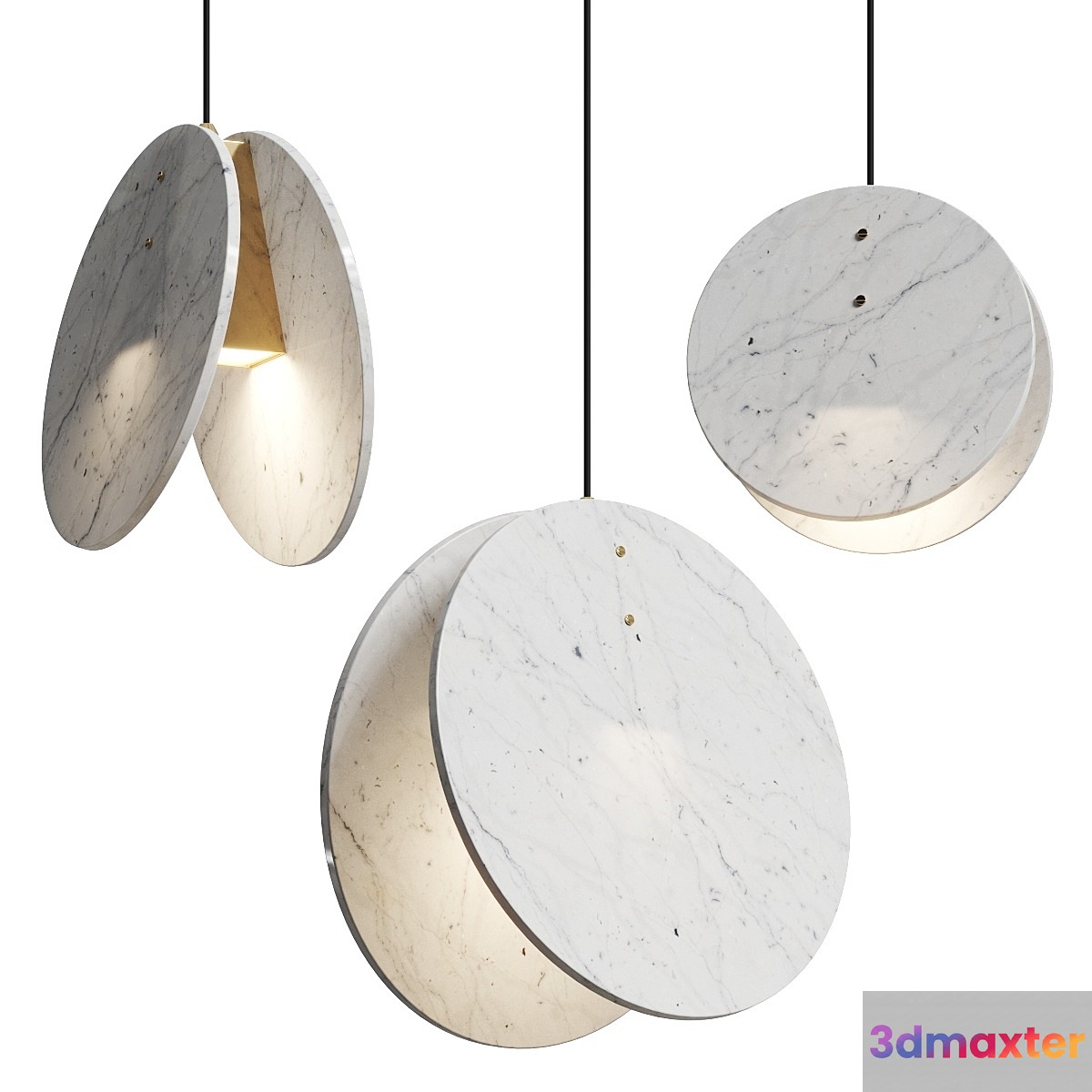 Marc Wood Studio Shell Pendant Lamps 3D Max