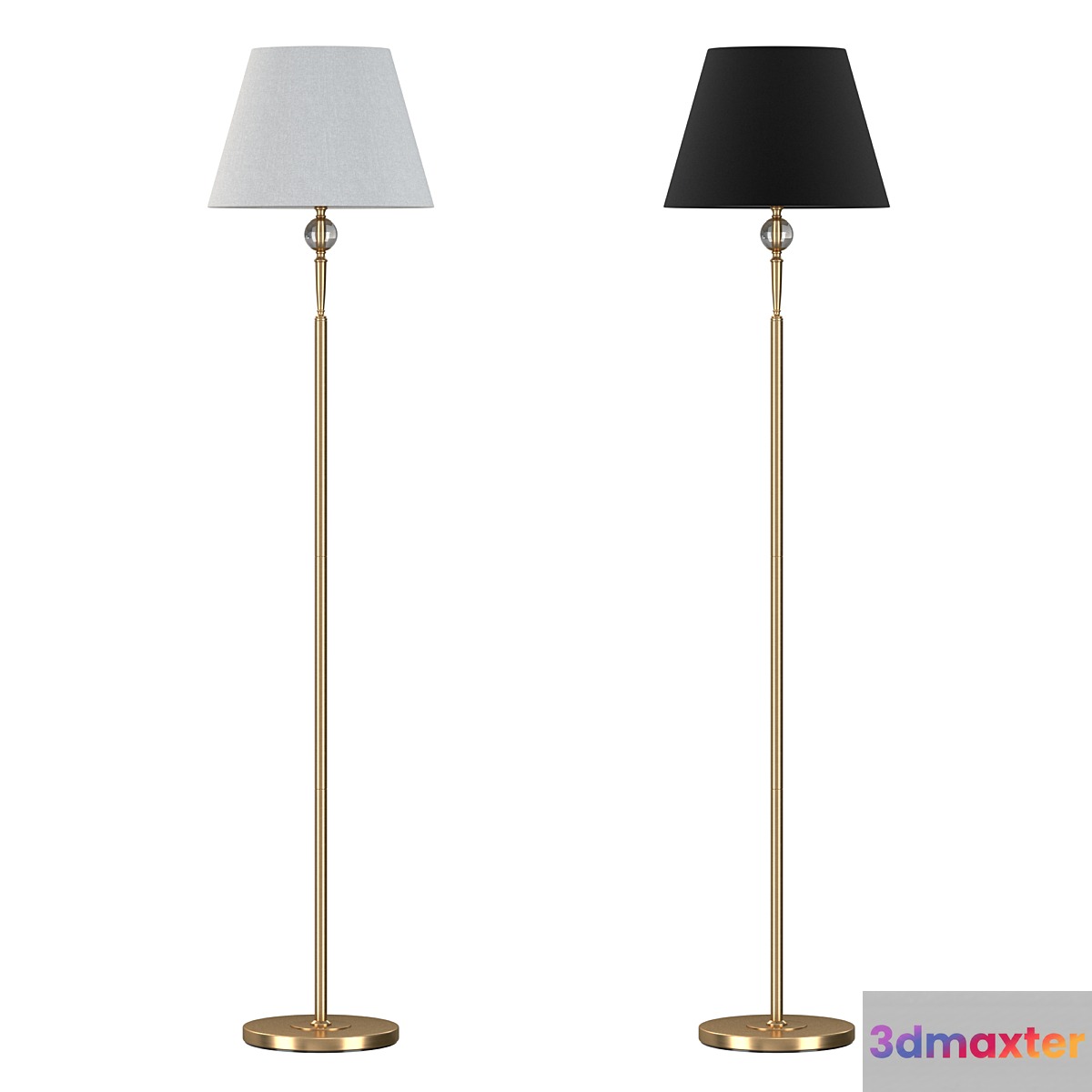Floor lamp Freya Rosemary 3D Max