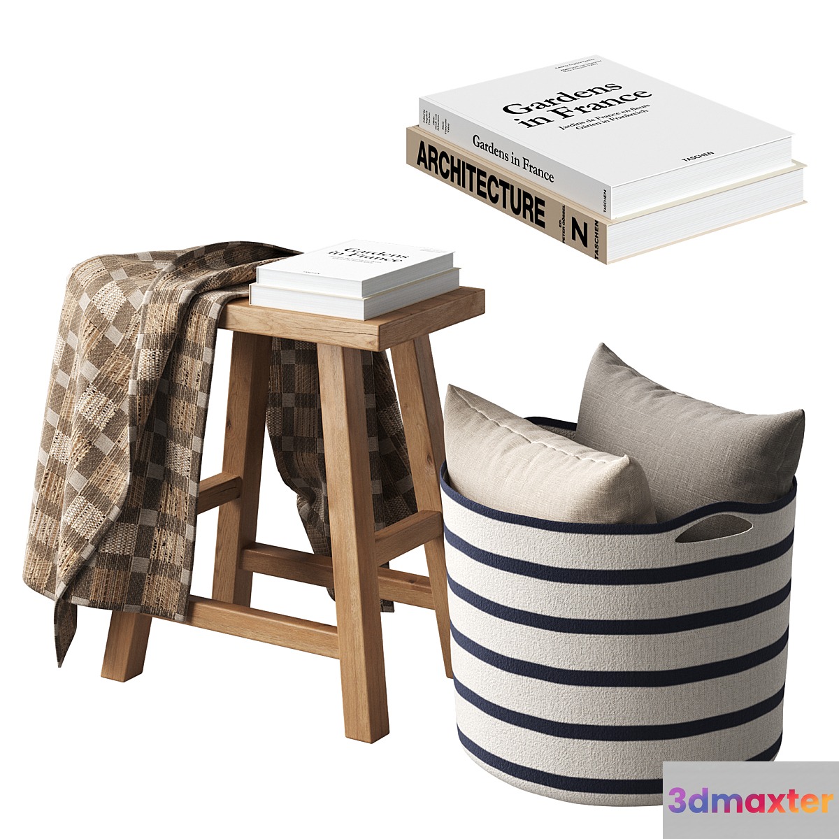 Decorative set 3 by ZARA HOME - No.2 3D Max