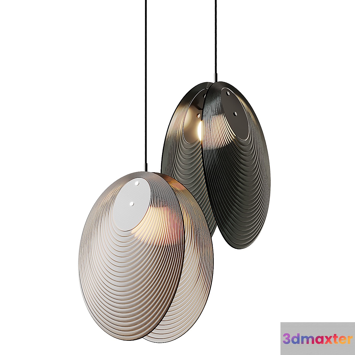 AMA crystal pendant lamp from Bomma 3D Max