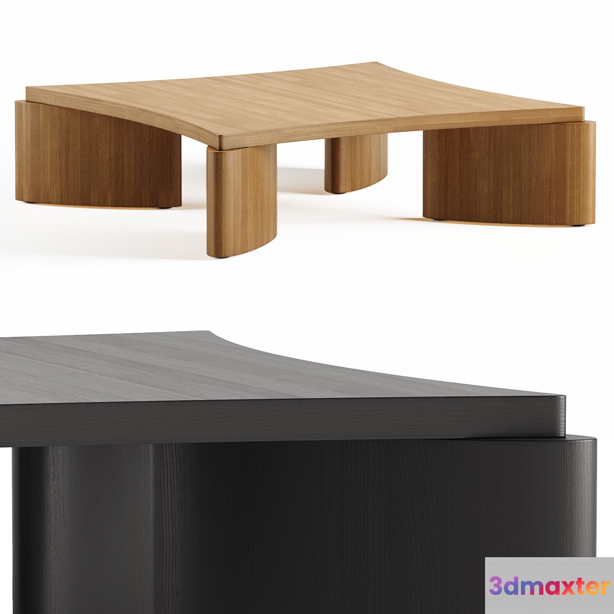 Lu Coffee Table - Lulu and Georgia 3D Max