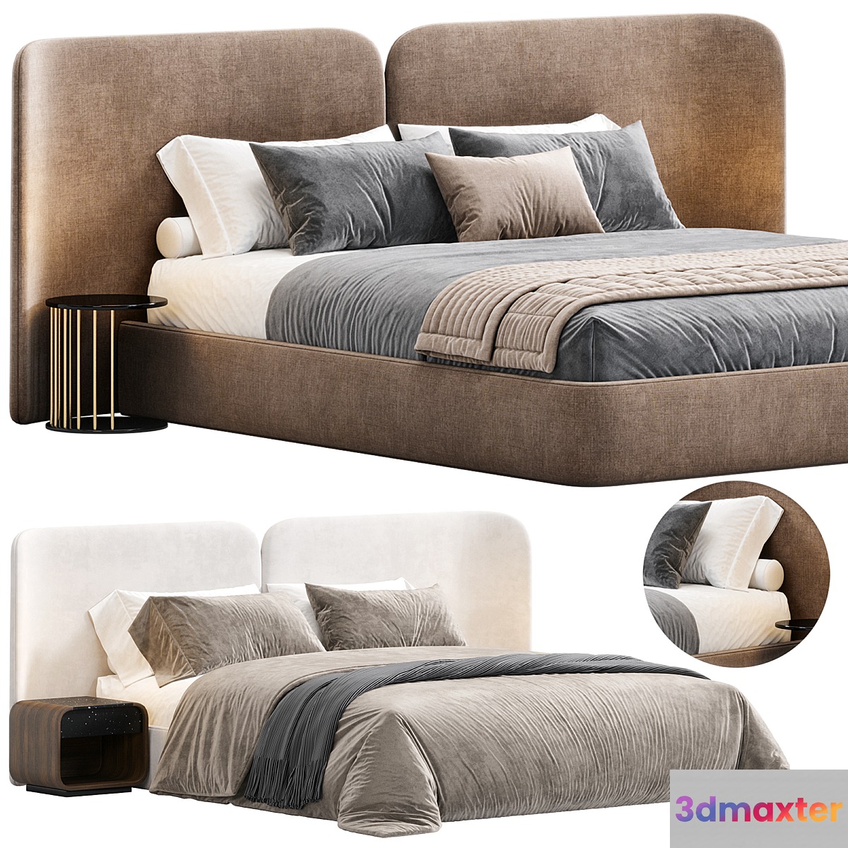 Dorris Bed By The Highwall 3D Max