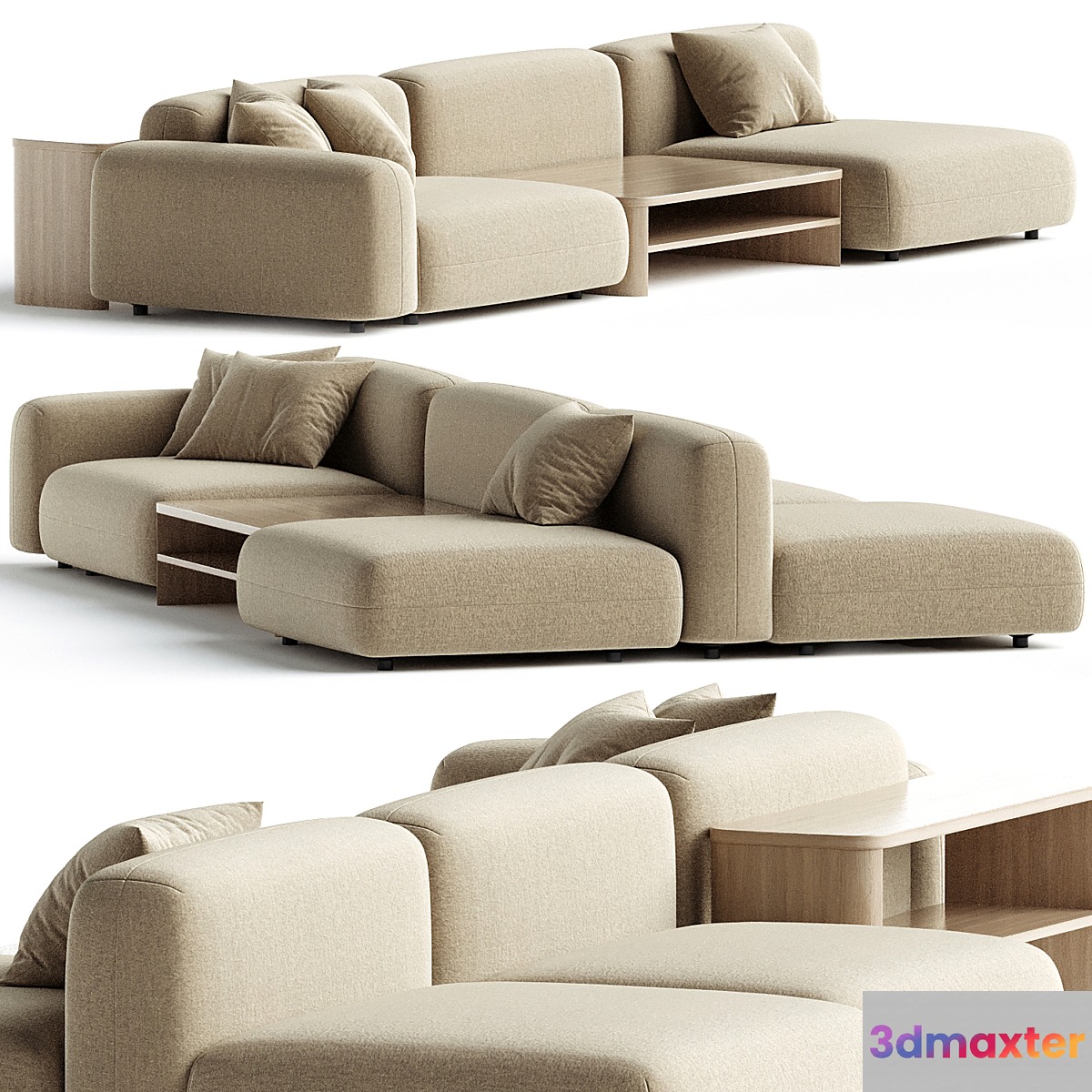Arflex Tokio Designed by Claesson Koivisto Rune 3D Max