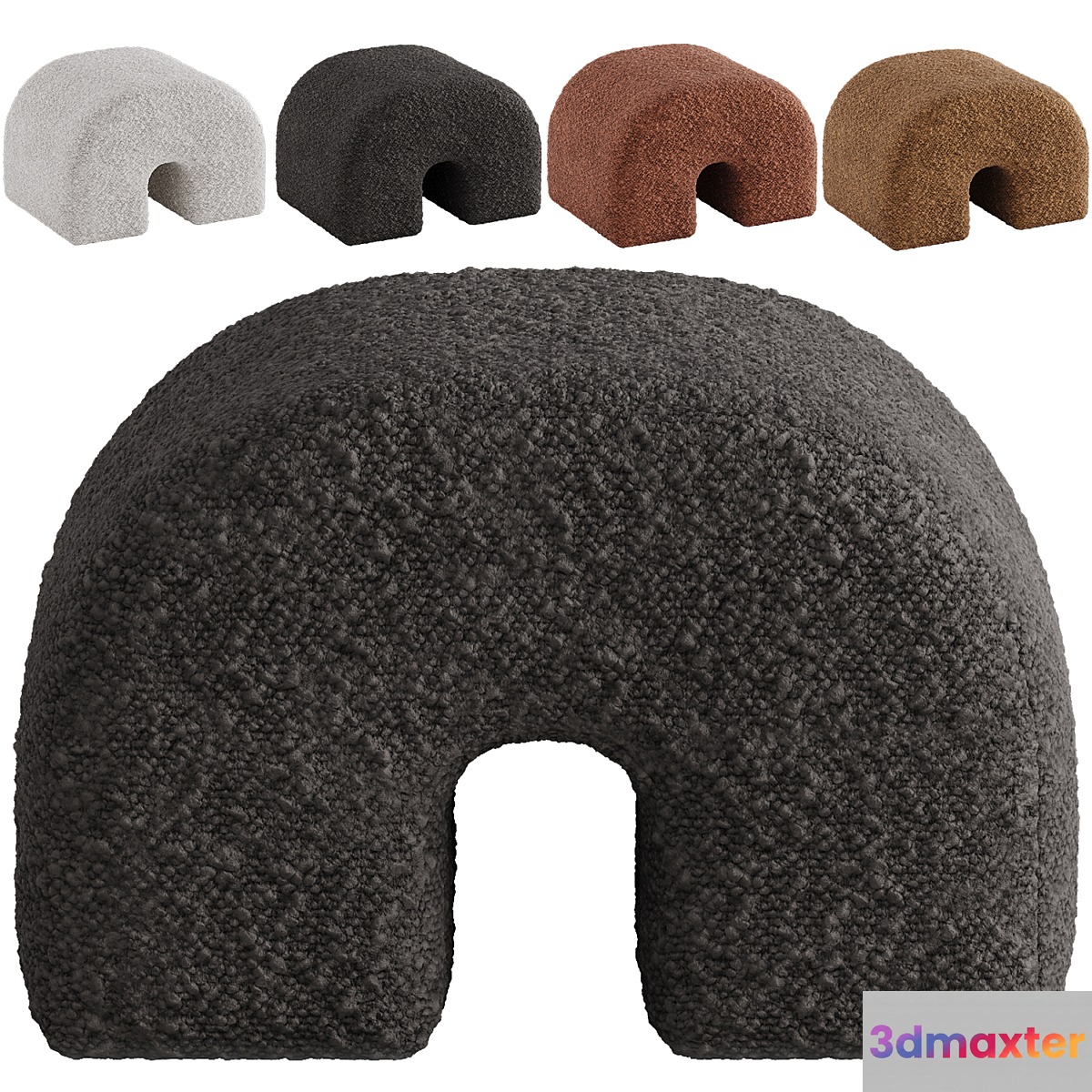 Bernard Arc Stool 3D Max
