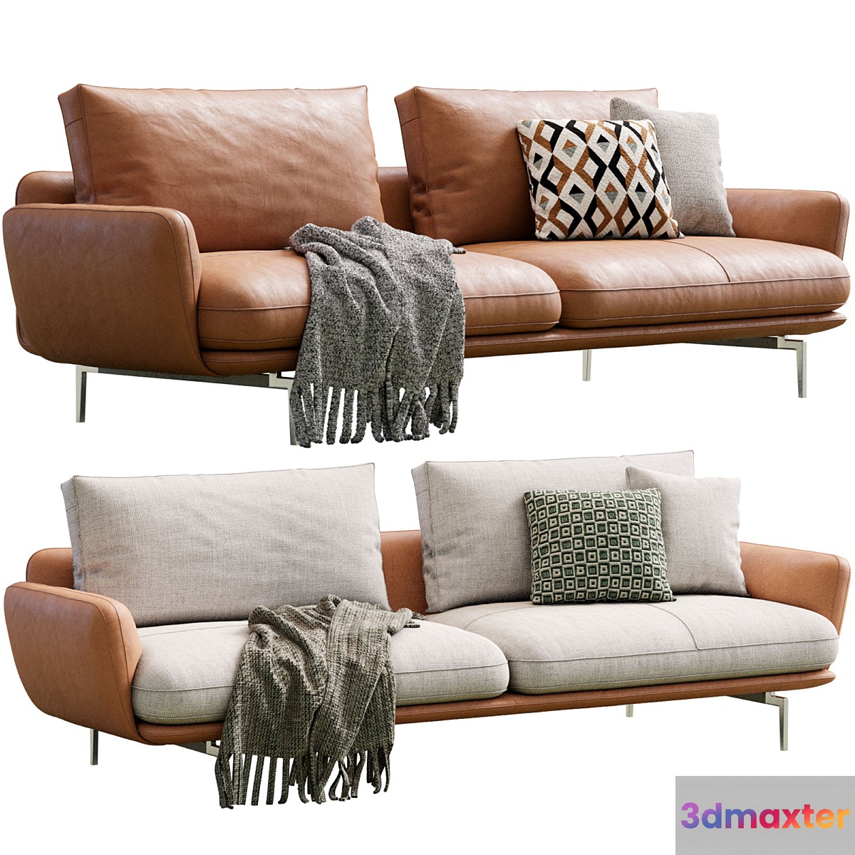 Get Back Sofa Poltrona Frau 3D Max