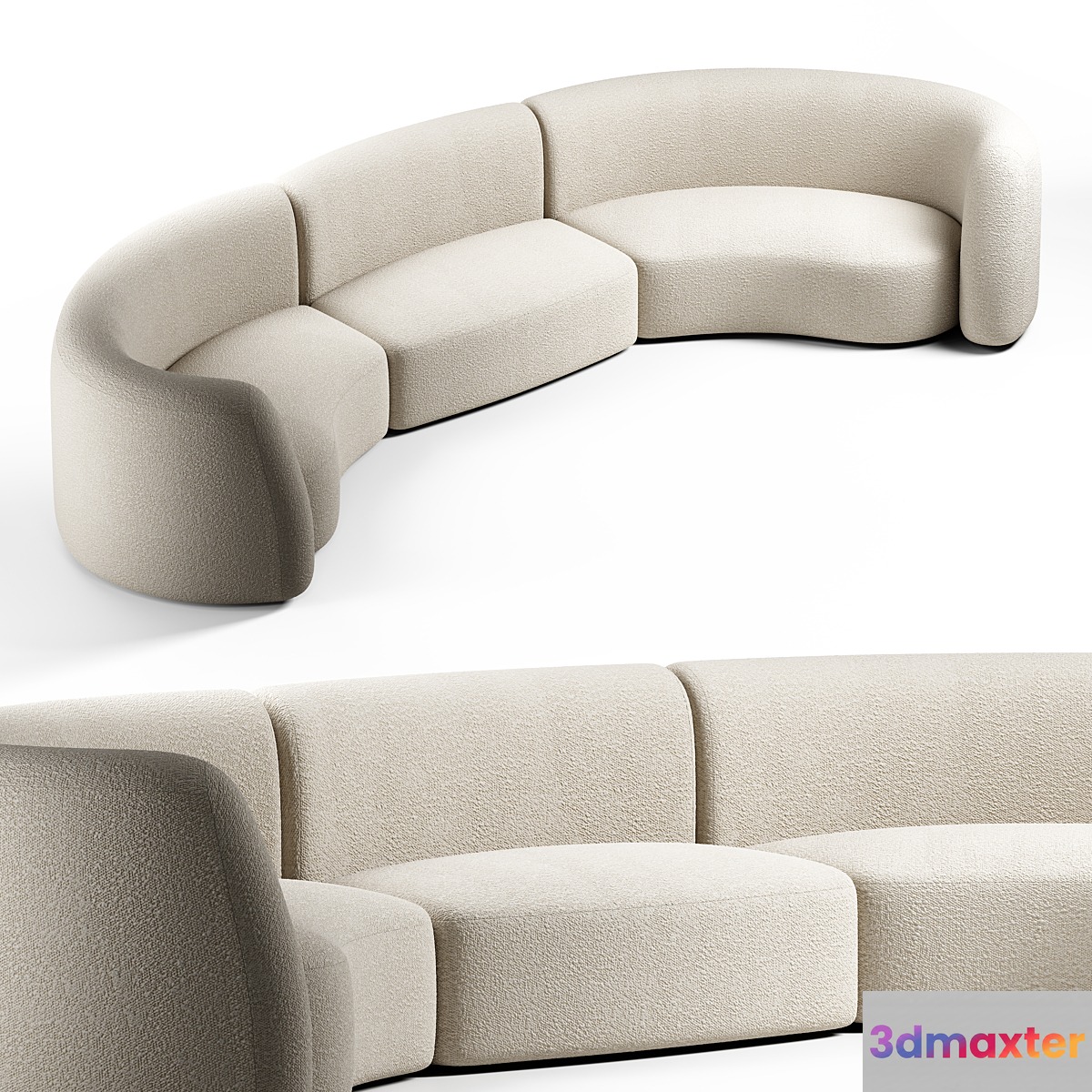 Kookudesign - OZE Modular Sofa #2 by Christophe Delcourt