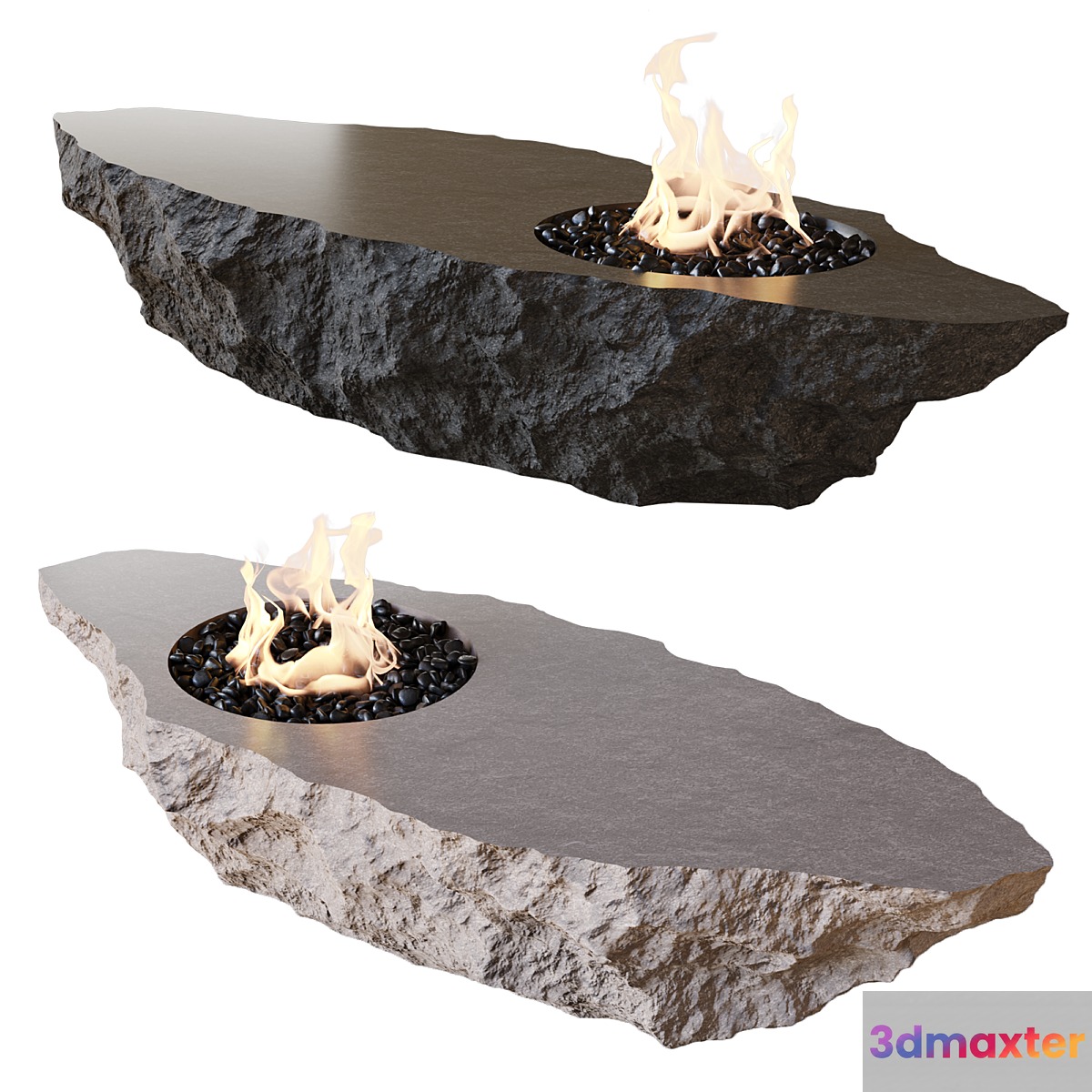Fireplace #11 3D Max