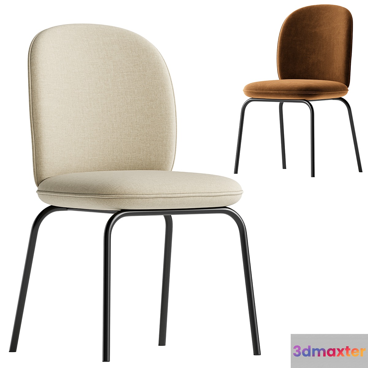 Ace Dining Chair - No.2 3D Max