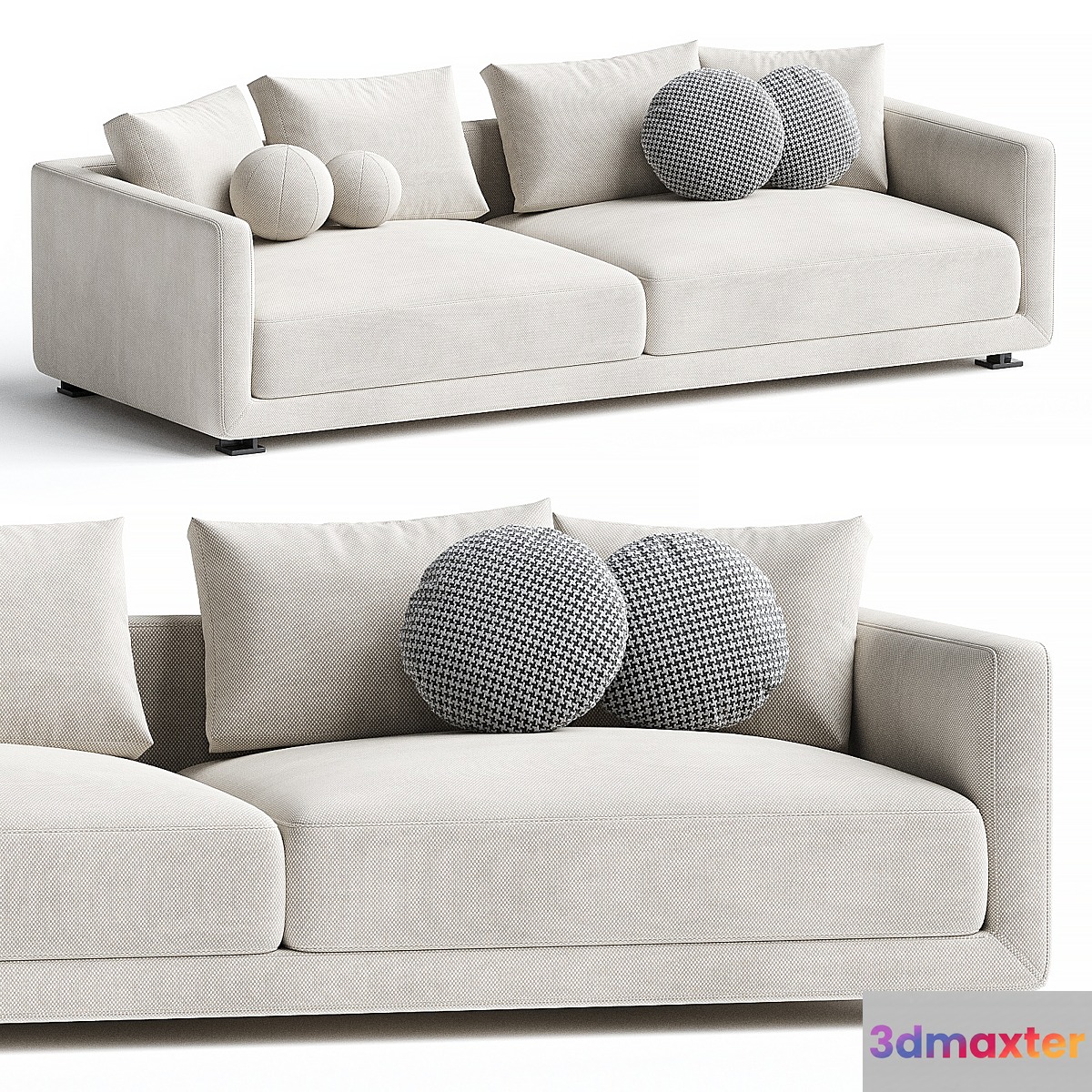 Bristol Sofa 3D Max