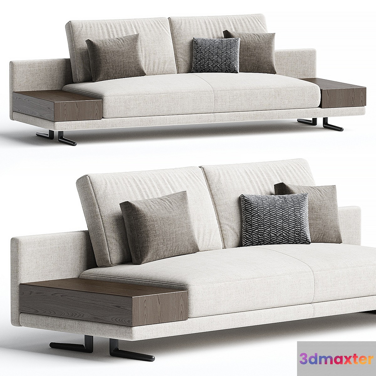 MONDRIAN SOFA 3D Max