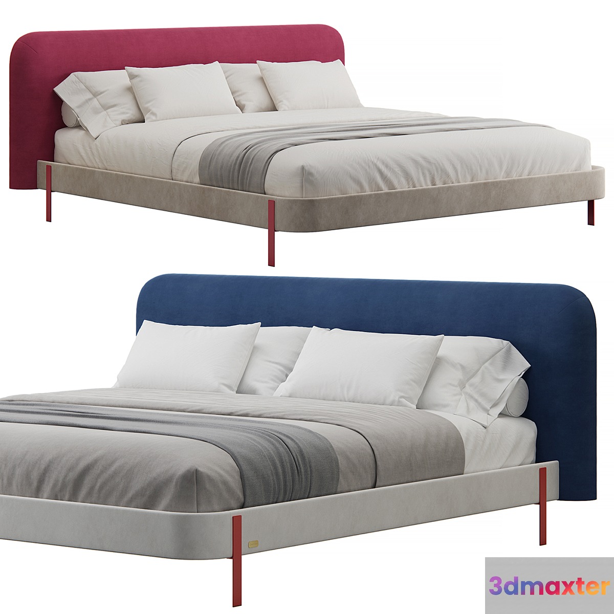 Todi bed by Como Casa