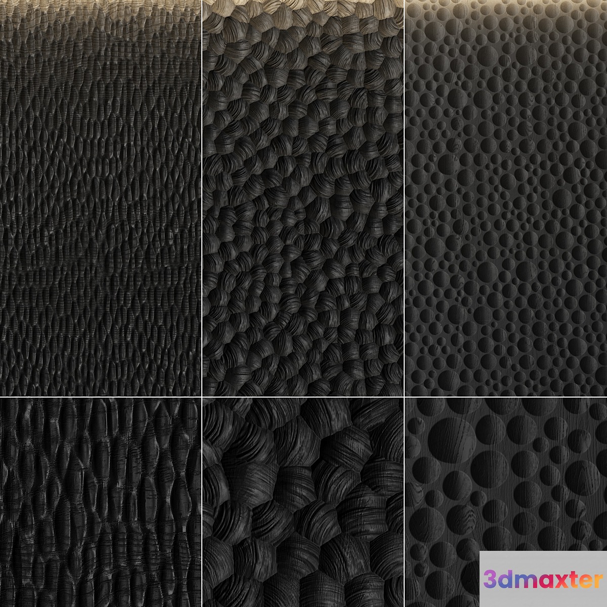 Curved wood materials