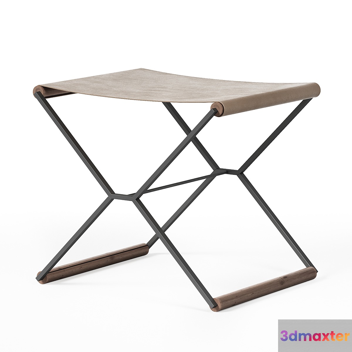 James Stool_Folding chair 3D Max