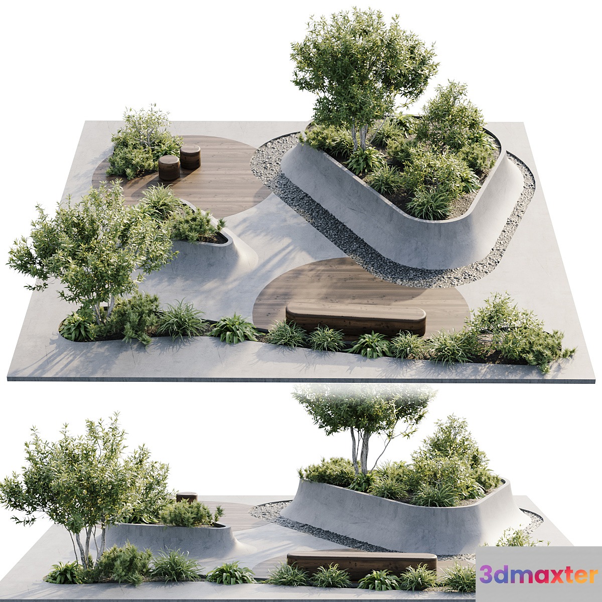 Town Square 2 - No.2 3D Max