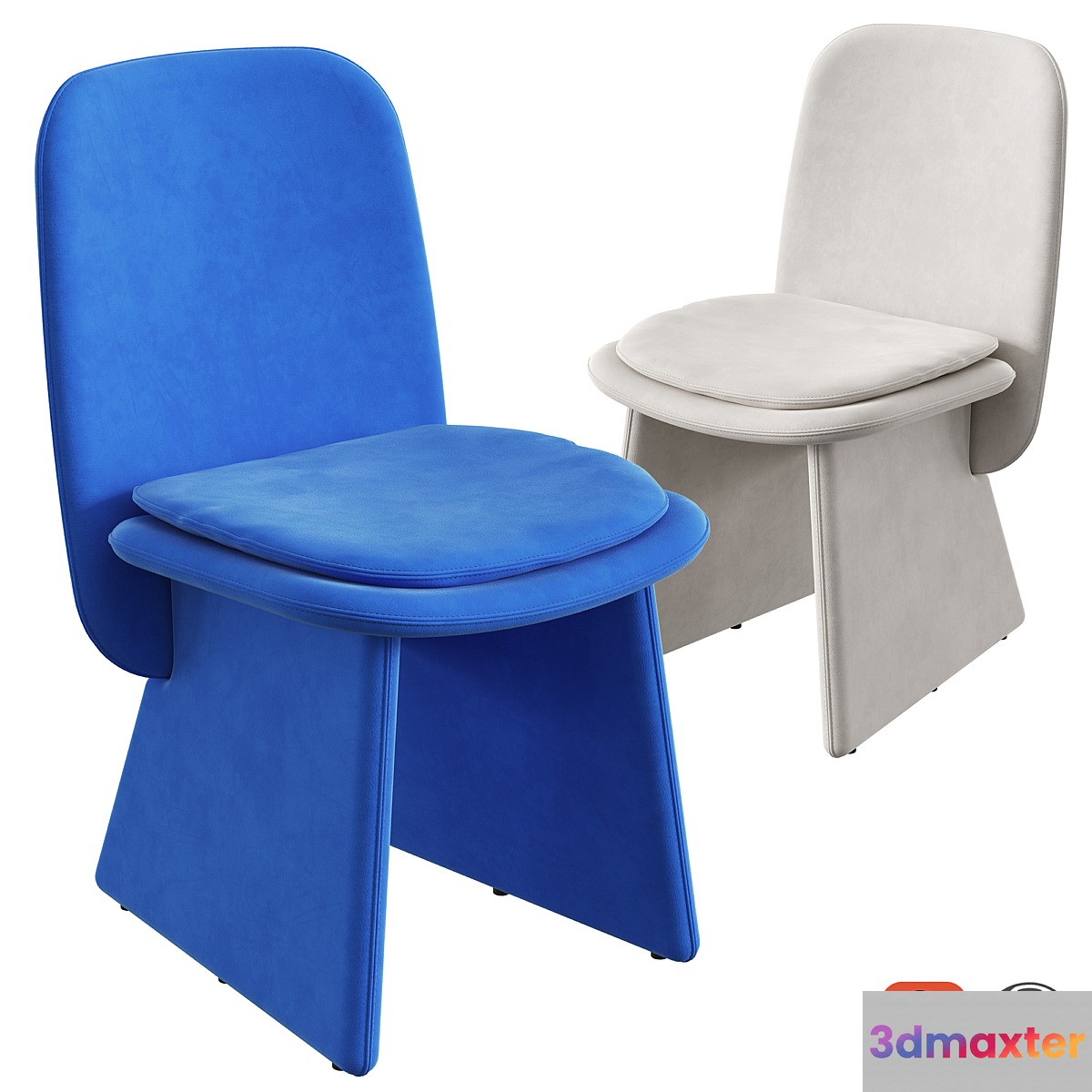 Chair JODIE by Baxter 3D Max