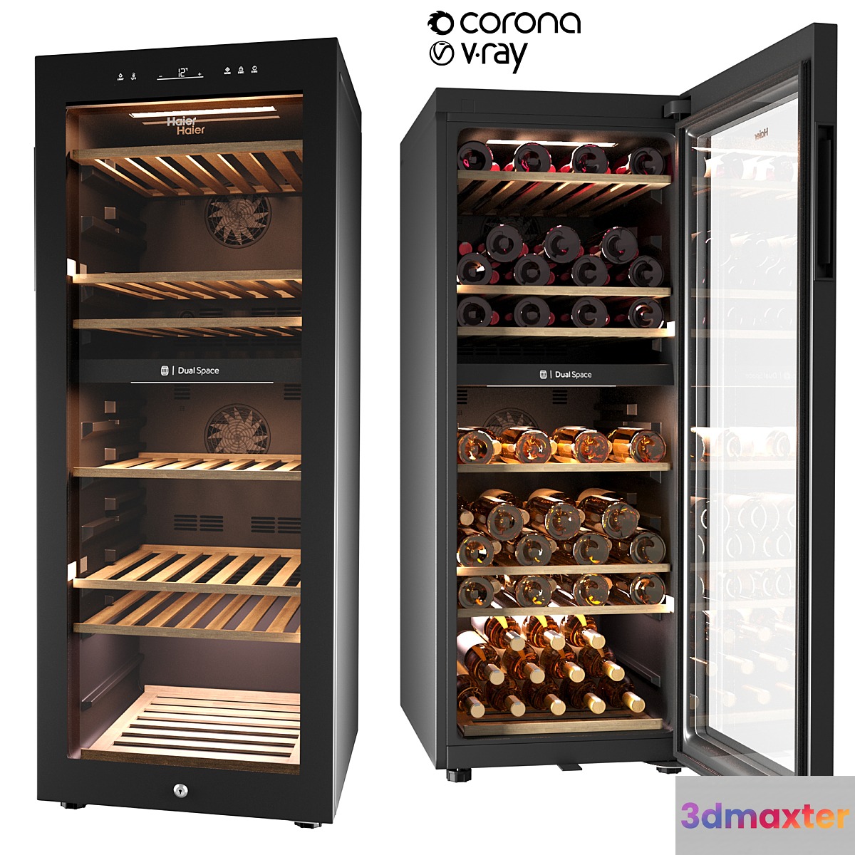 Wine cabinet (refrigerator) Haier FWC77GDAU1