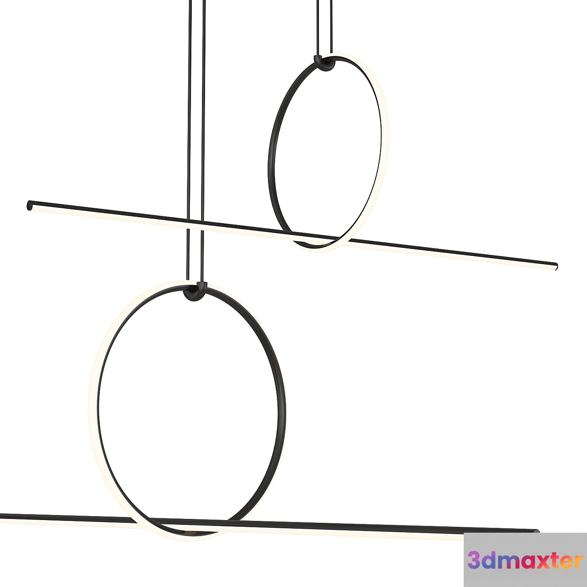 Flos Arrangements Compositie 5 hanglamp 3D Max