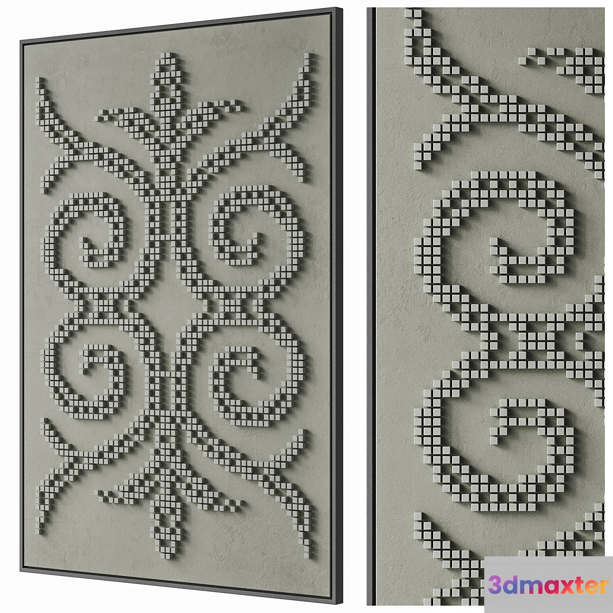 69 Decorative Wall Art - No.2 3D Max