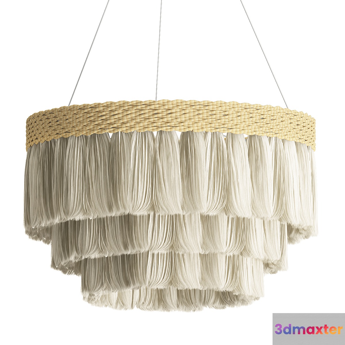 Fringe Pendant Lamp 3D Max