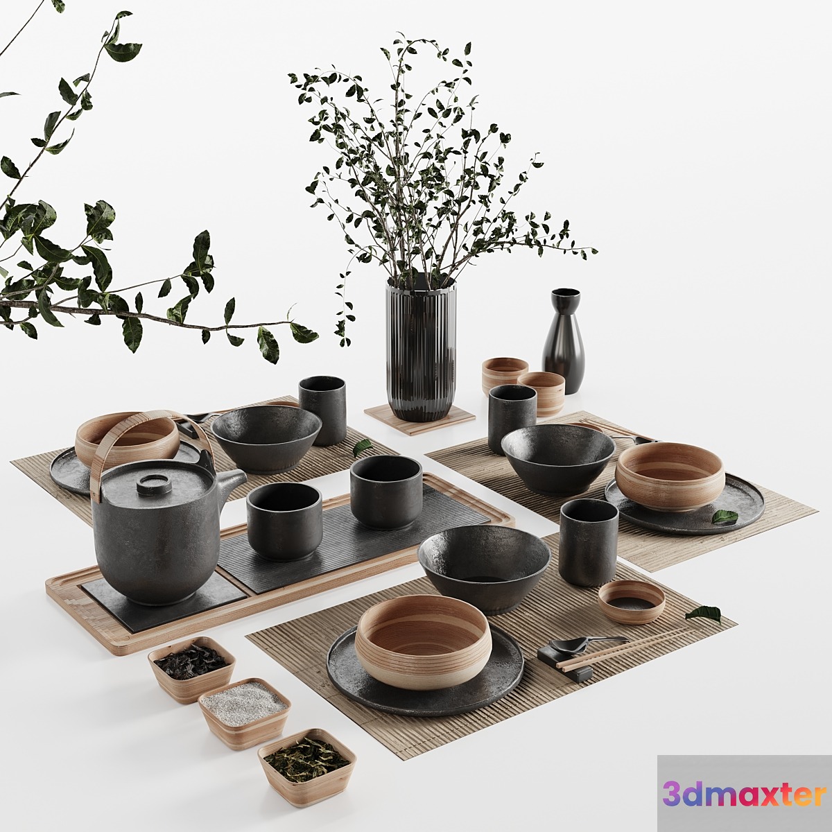 Japanese tableware set 20 - No.2