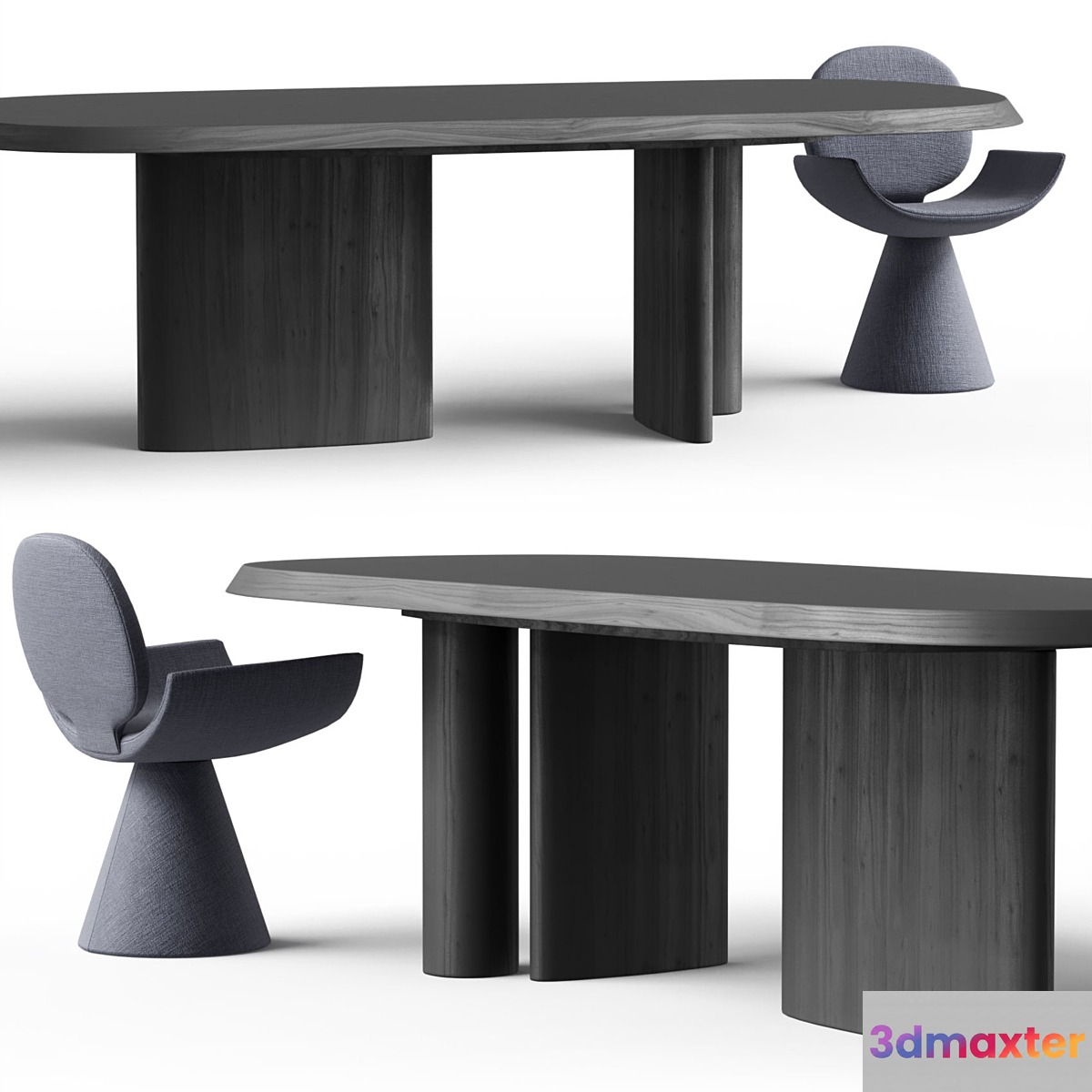 Padiglioni table and Youpi chair by BONALDO
