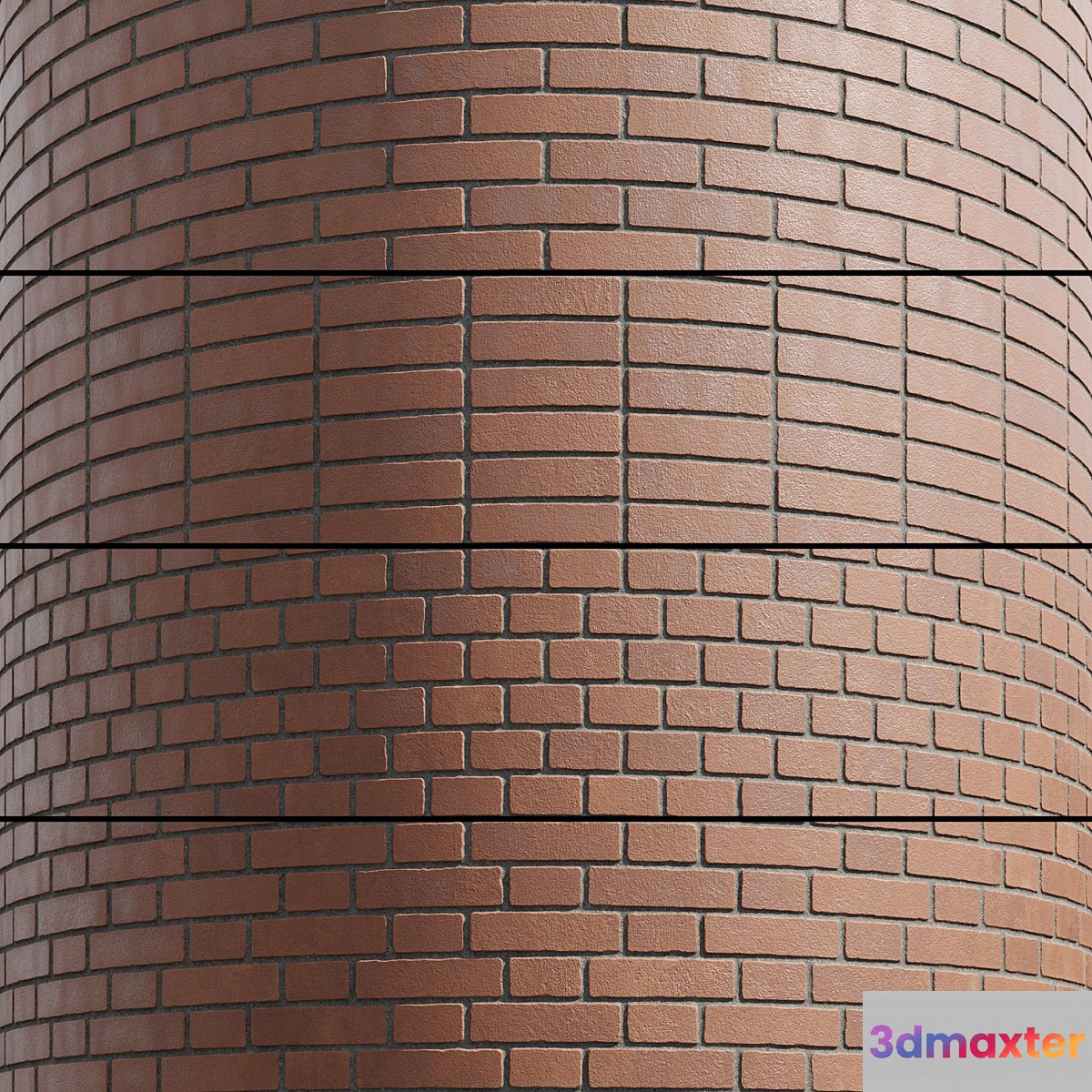 Brick Red 3D Max