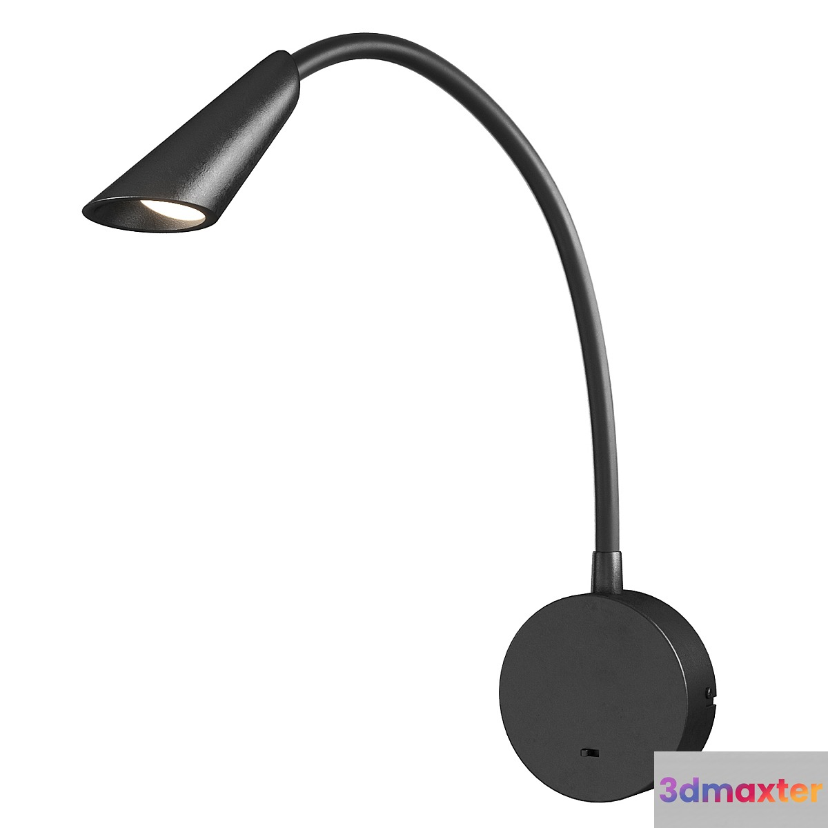 Sconce Boken black 3D Max