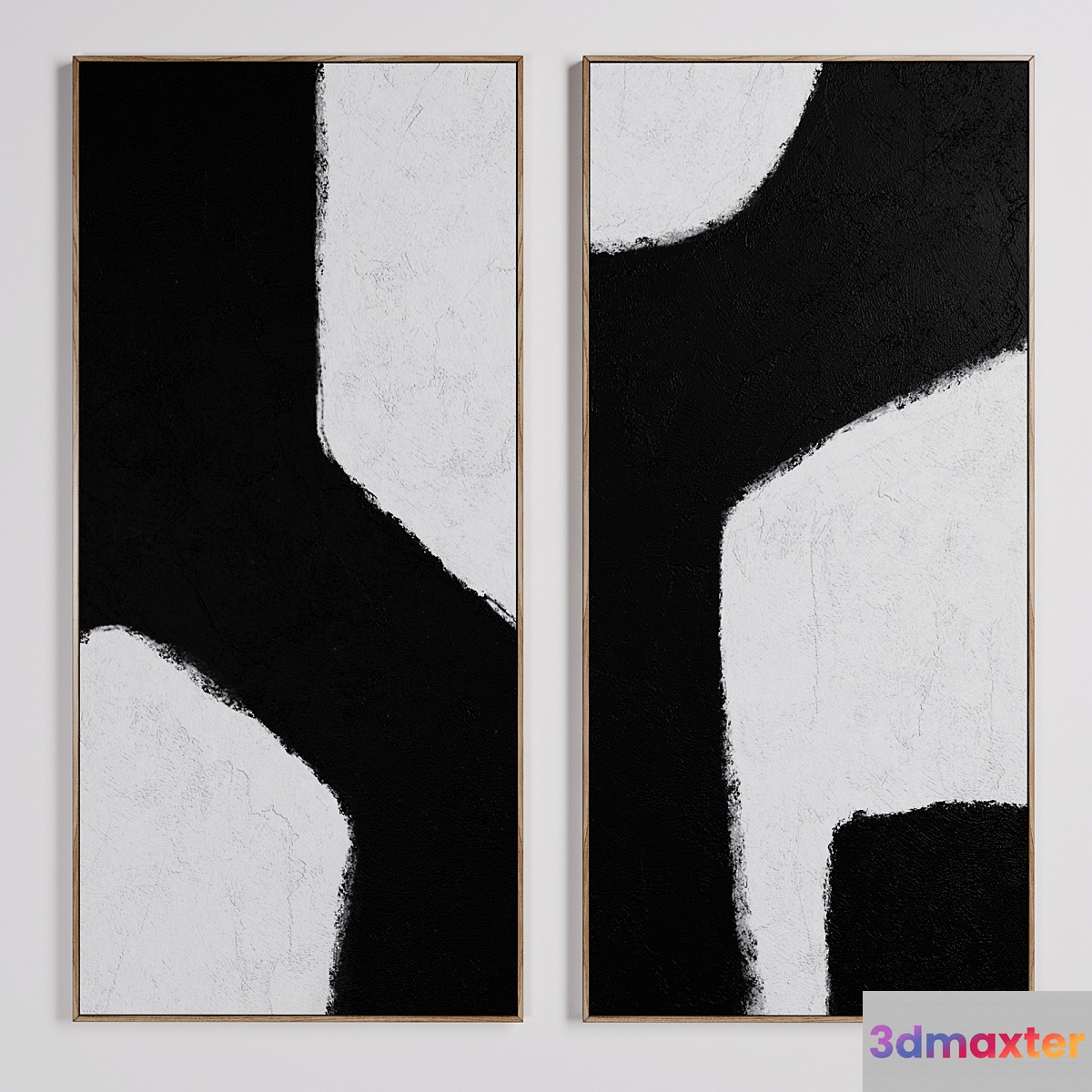 Set wall paintings Dopio AM.PM LaRedoute