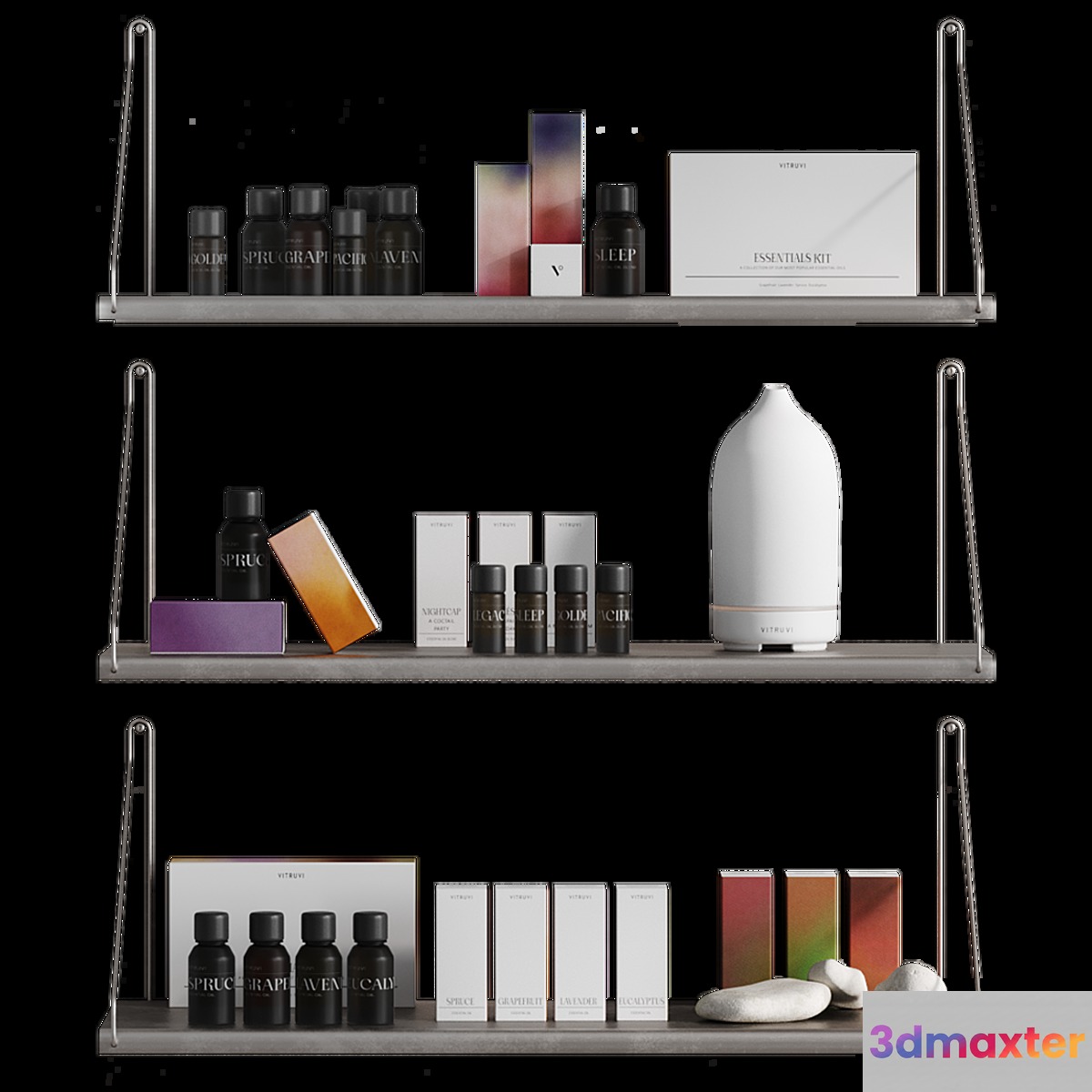 Vitruvi product set 3D Max
