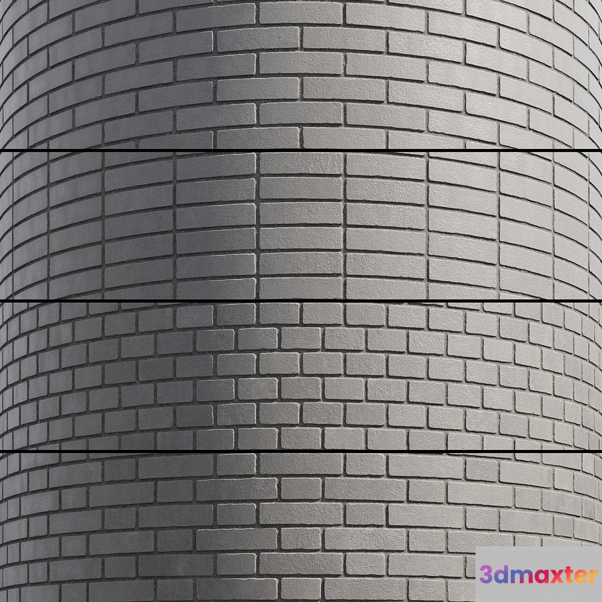 Brick Gray - No.2 3D Max