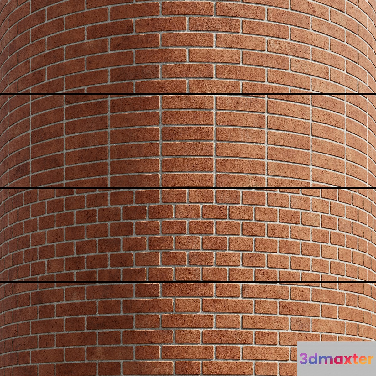 Brick Red - No.4 3D Max