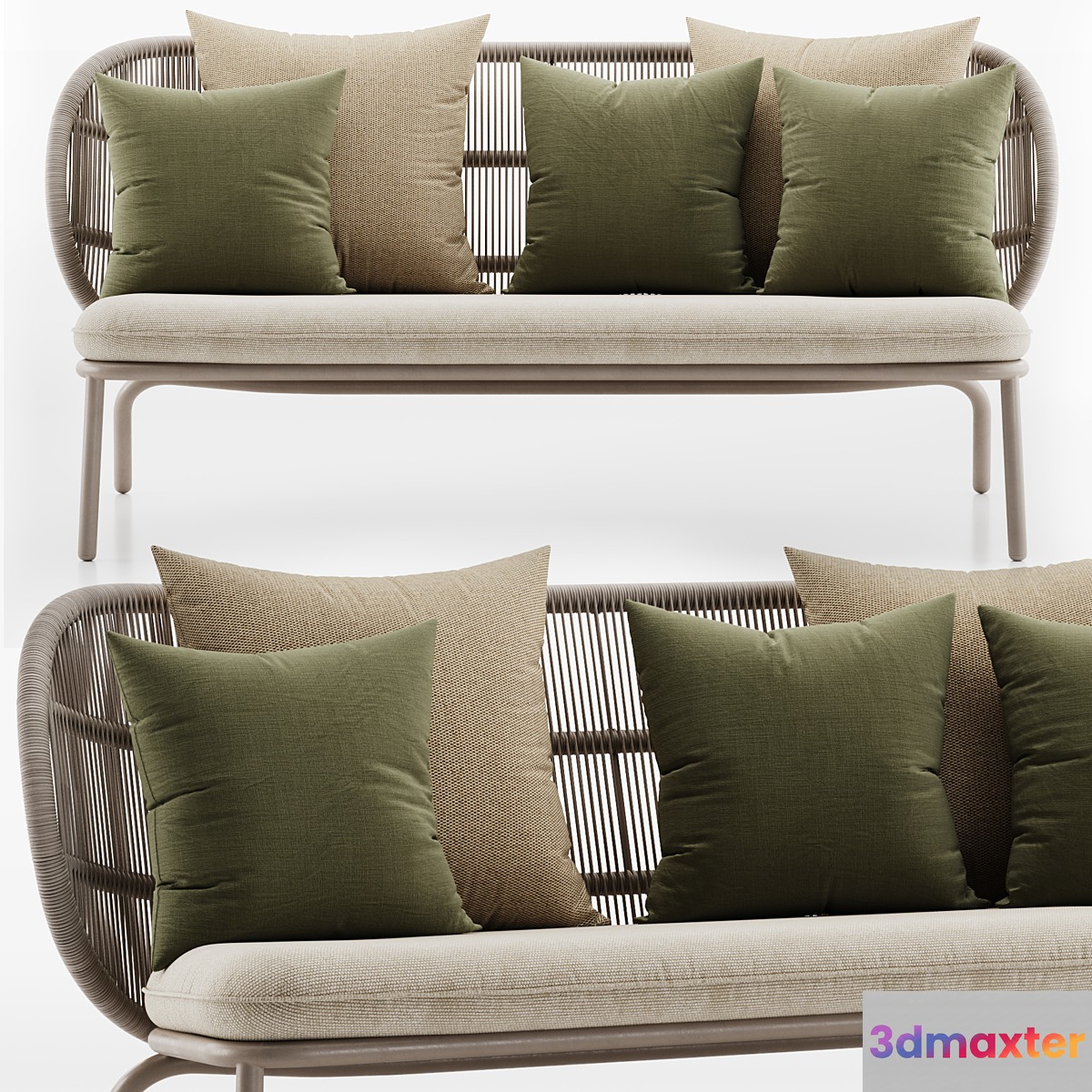 Kodo Lounge Sofa 3D Max