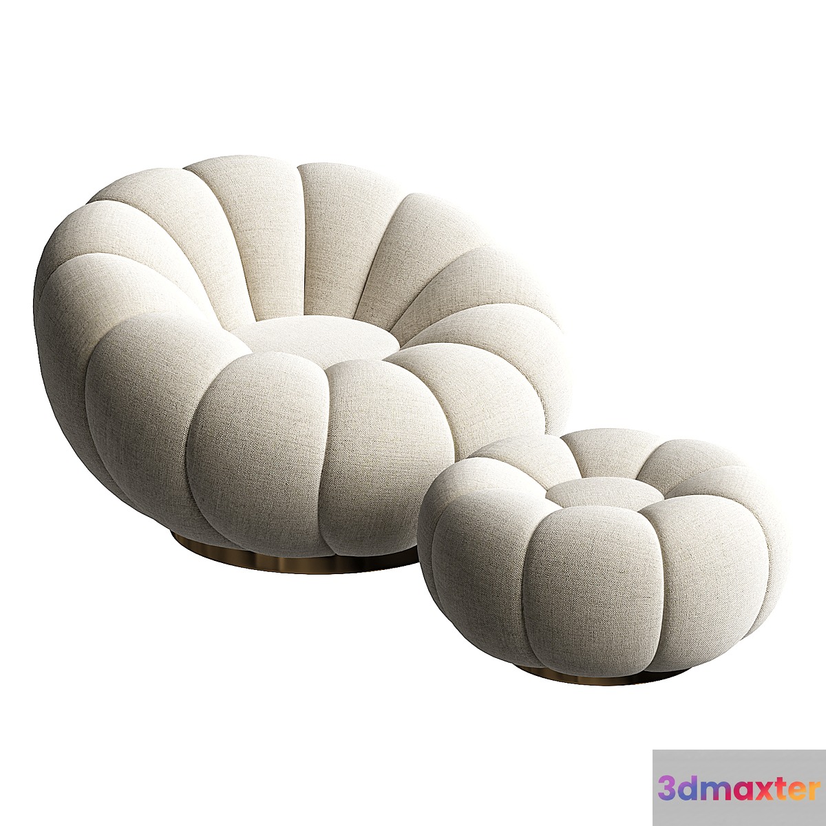 FIA ARMCHAIR 3D Max