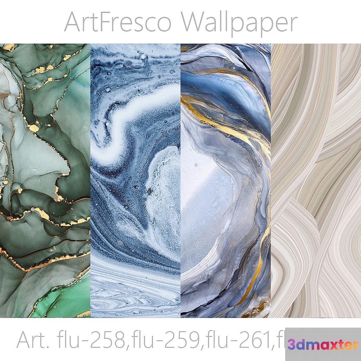 ArtFresco Wallpaper - Designer seamless wallpaper Art. flu-258 flu-259 flu-261 flu-262 OM