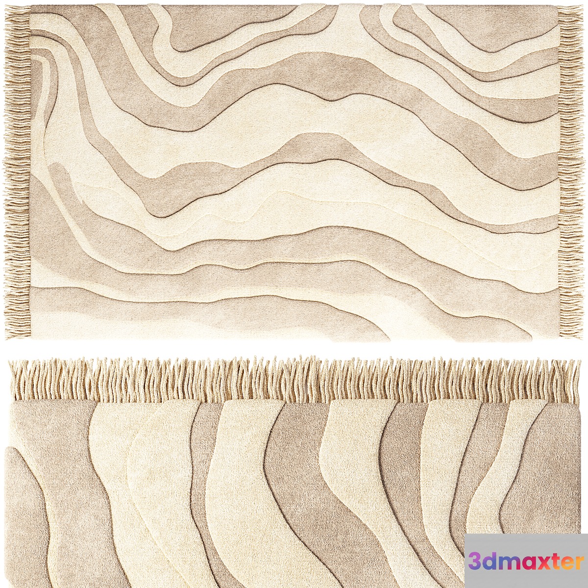 Tufted Sierra Rug 3D Max