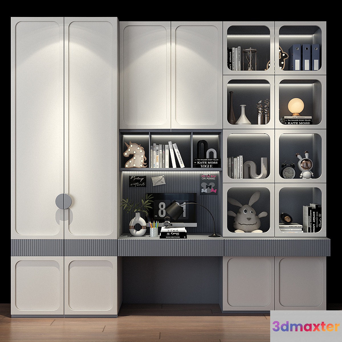 Furniture for children 0636 - No.2 3D Max