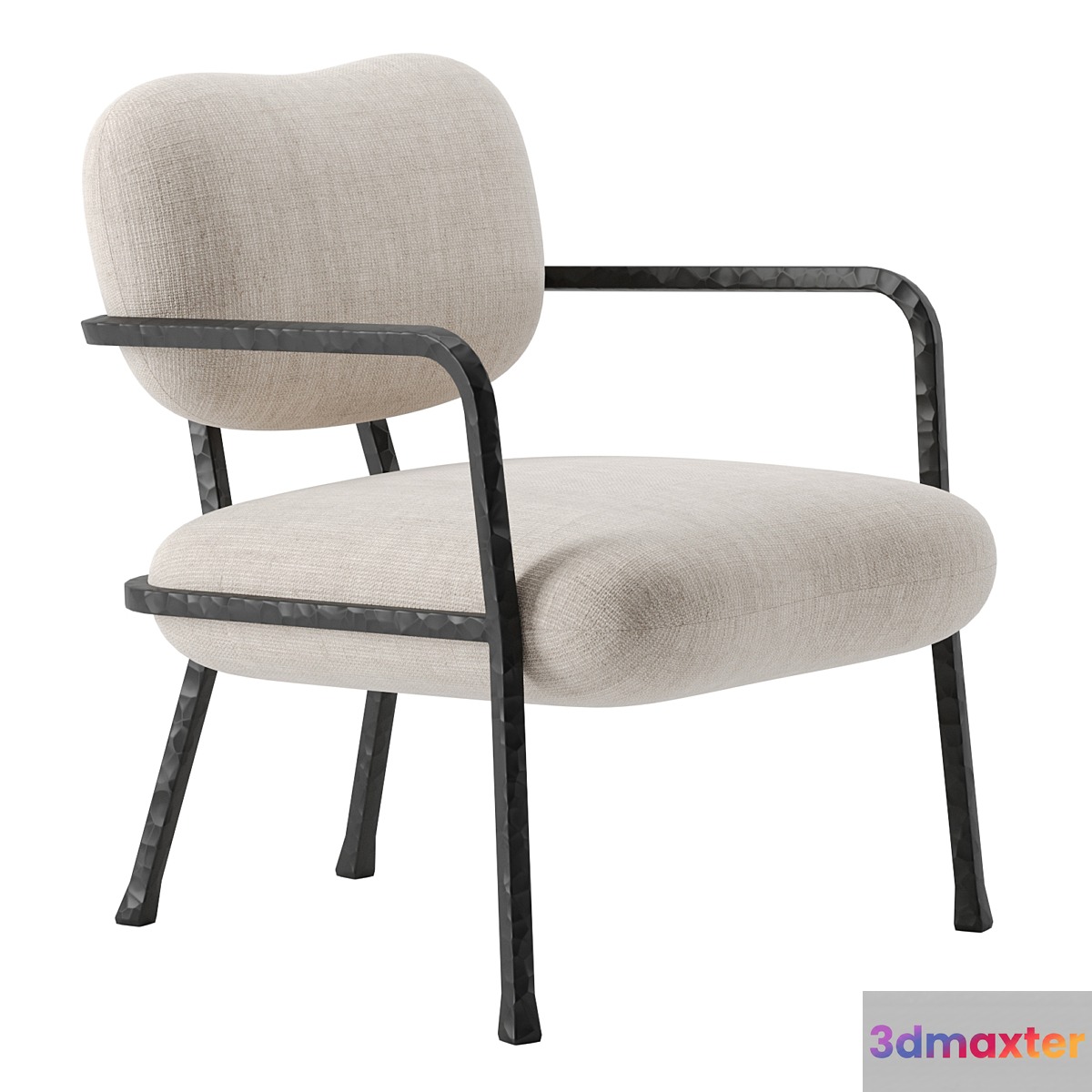 HOPPER Armchair by Pierre Yovanovitch 3D Max